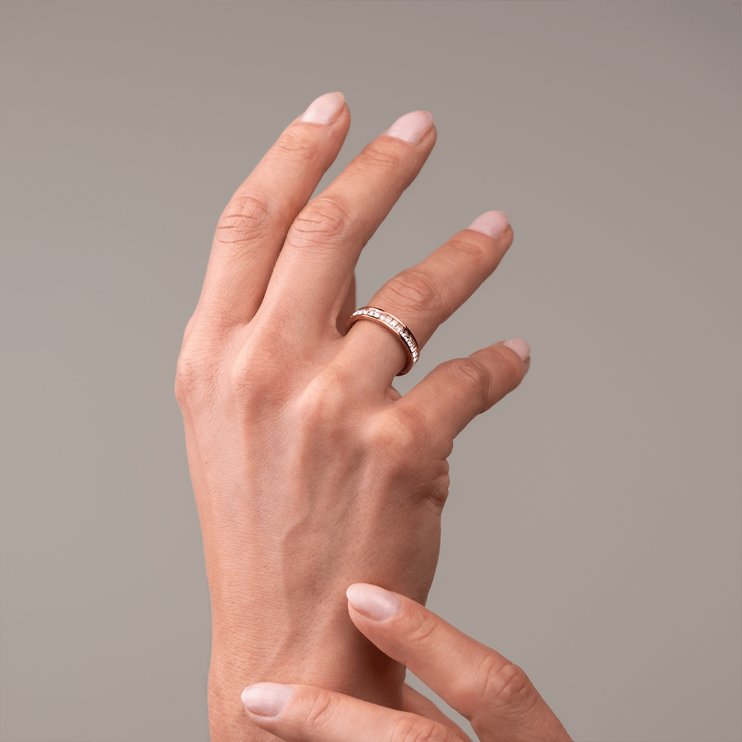 Ring Brilliant 18K Gold Plated in 18K gold-plated – Meiva ring view 2