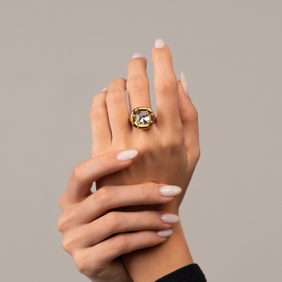 Ring Dulcis Cocktail 18K Gold-Plated in 18K gold-plated – Meiva ring view 3
