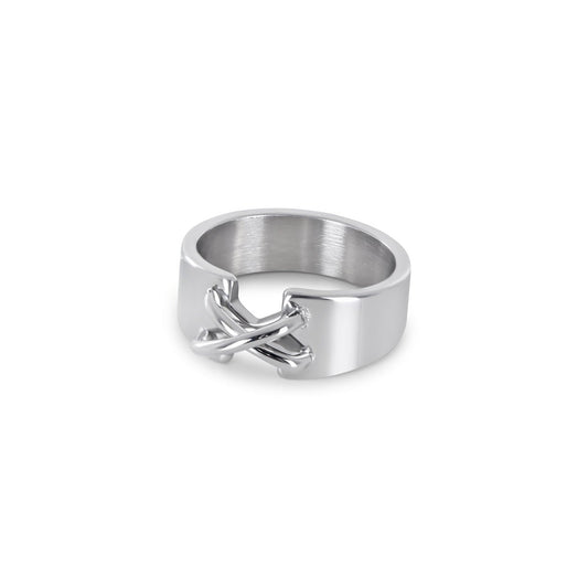 Ring Corset Silver – Meiva ring