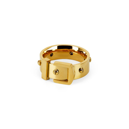 Ring Buckle 18K Gold Plated in 18K gold-plated – Meiva ring