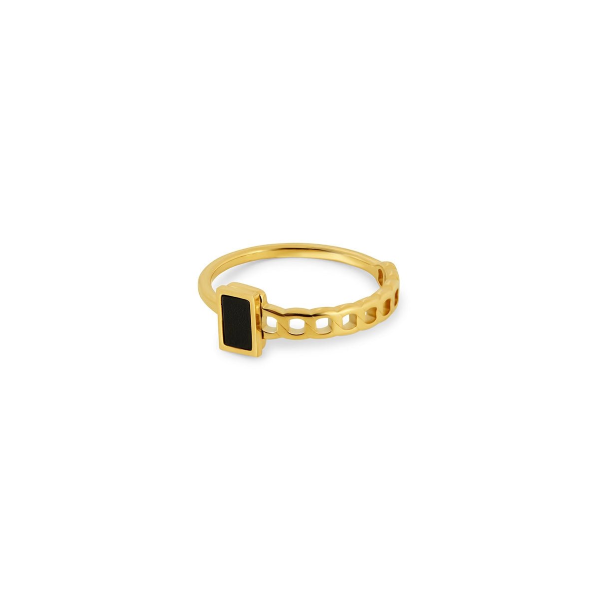 Ring Fusion Gold Plated 18K in 18K gold-plated – Meiva ring