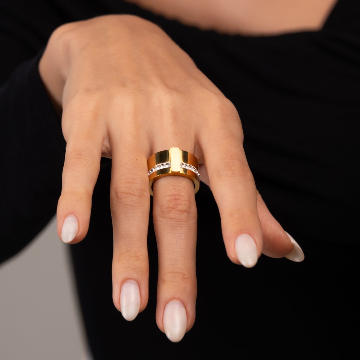 Ring Liguria 18K Gold Plated in 18K gold-plated – Meiva ring view 3