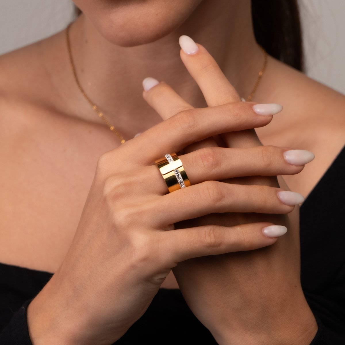 Ring Liguria 18K Gold Plated in 18K gold-plated – Meiva ring view 4