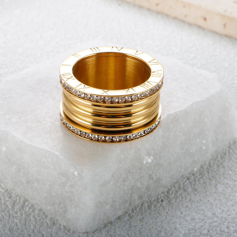 Ring Imperial Luxury 18K Gold Plated in 18K gold-plated – Meiva ring view 3