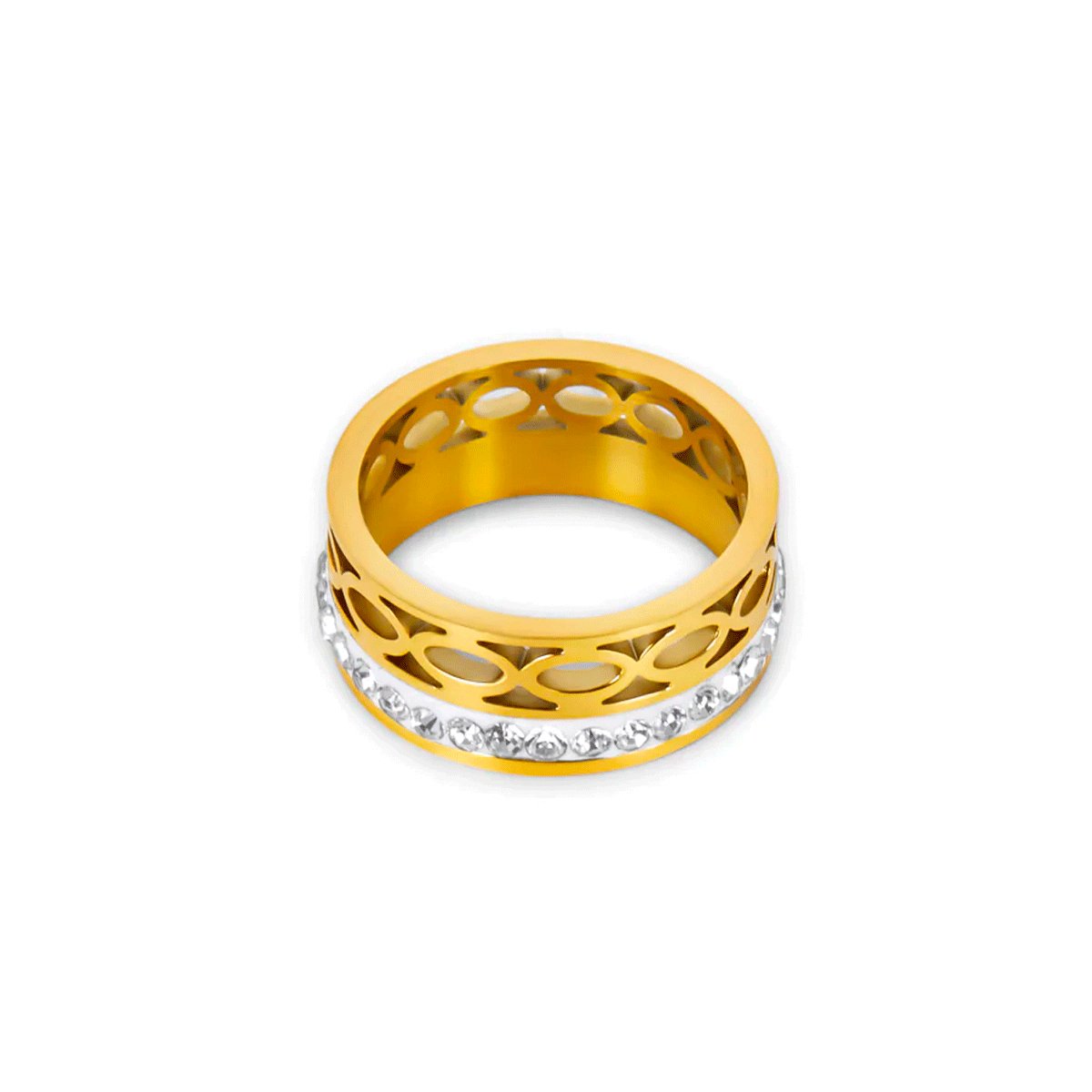 Ring Mosaic 18K Gold-Plated in 18K gold-plated – Meiva ring