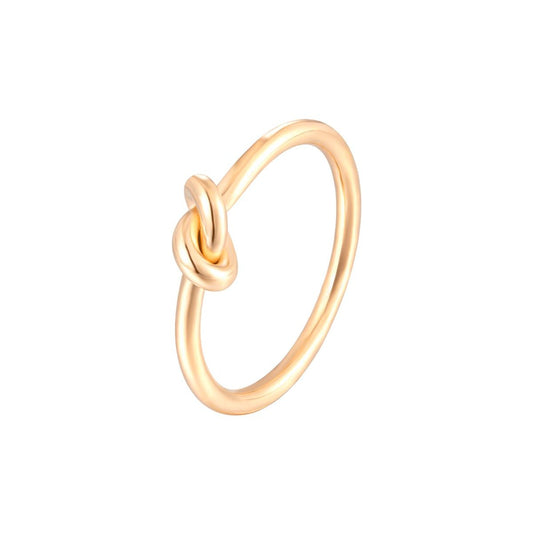 Ring Knot 18K Gold-Plated in 18K gold-plated – Meiva ring