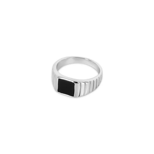 Ring Noir Silver – Meiva ring