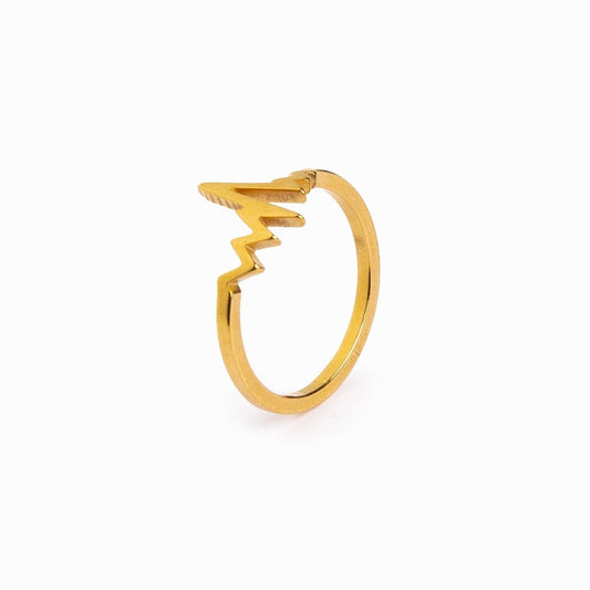 Ring Rhythm of Love 18K Gold Plated in 18K gold-plated – Meiva ring