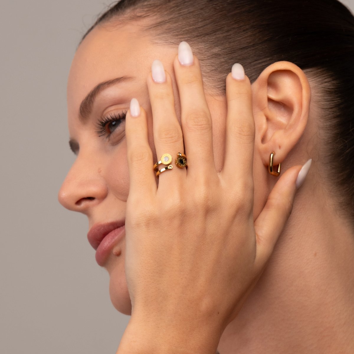 Ring Roman Venice 18K Gold Plated in 18K gold-plated – Meiva ring view 5