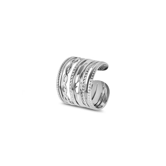 Ring Silver Adjustable Royale – Meiva ring