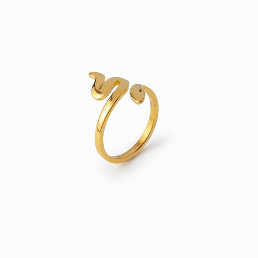 Ring Snake 18K Gold Plated in 18K gold-plated – Meiva ring
