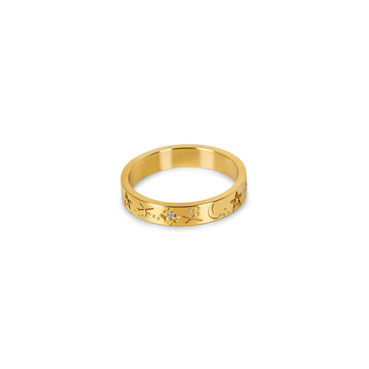 Ring Sky 18K Gold-Plated in 18K gold-plated – Meiva ring
