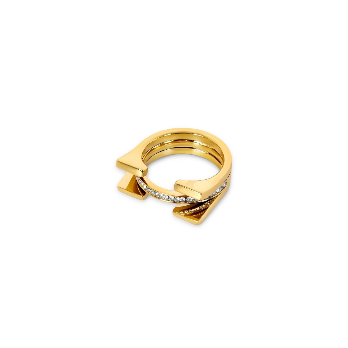Ring Truth 18K Gold-Plated in 18K gold-plated – Meiva ring