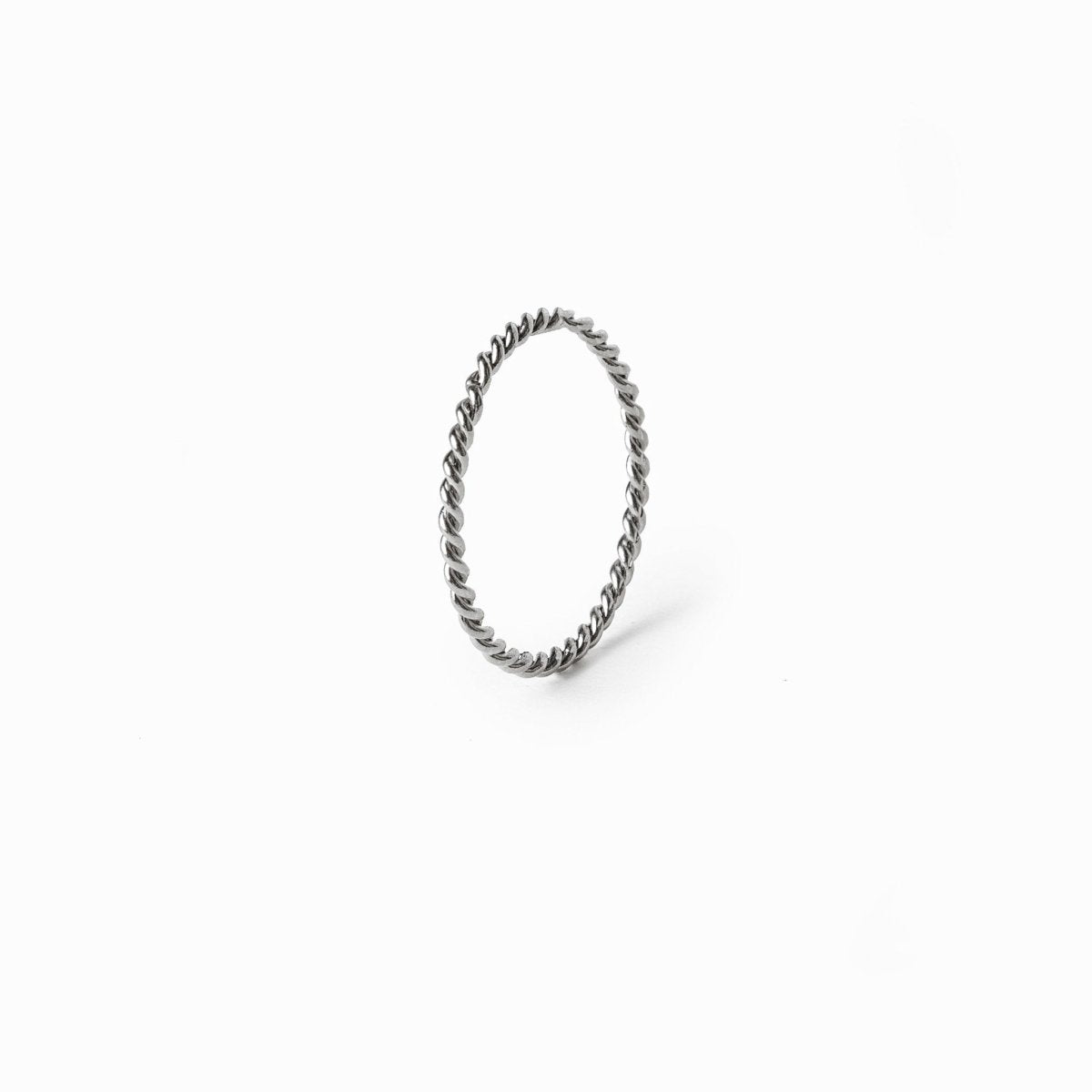 Ring Twist Silver – Meiva ring