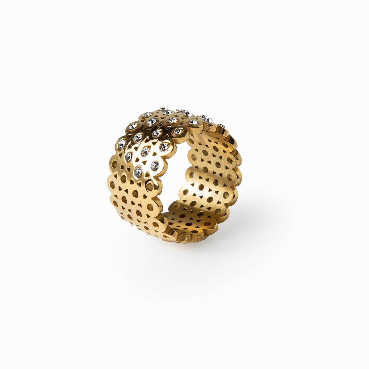Ring Valenciana 18K Gold Plated in 18K gold-plated – Meiva ring