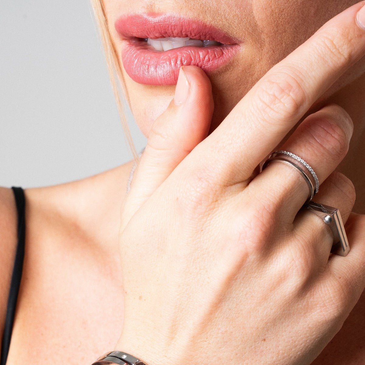 Ring Vienne Double Silver – Meiva ring view 3