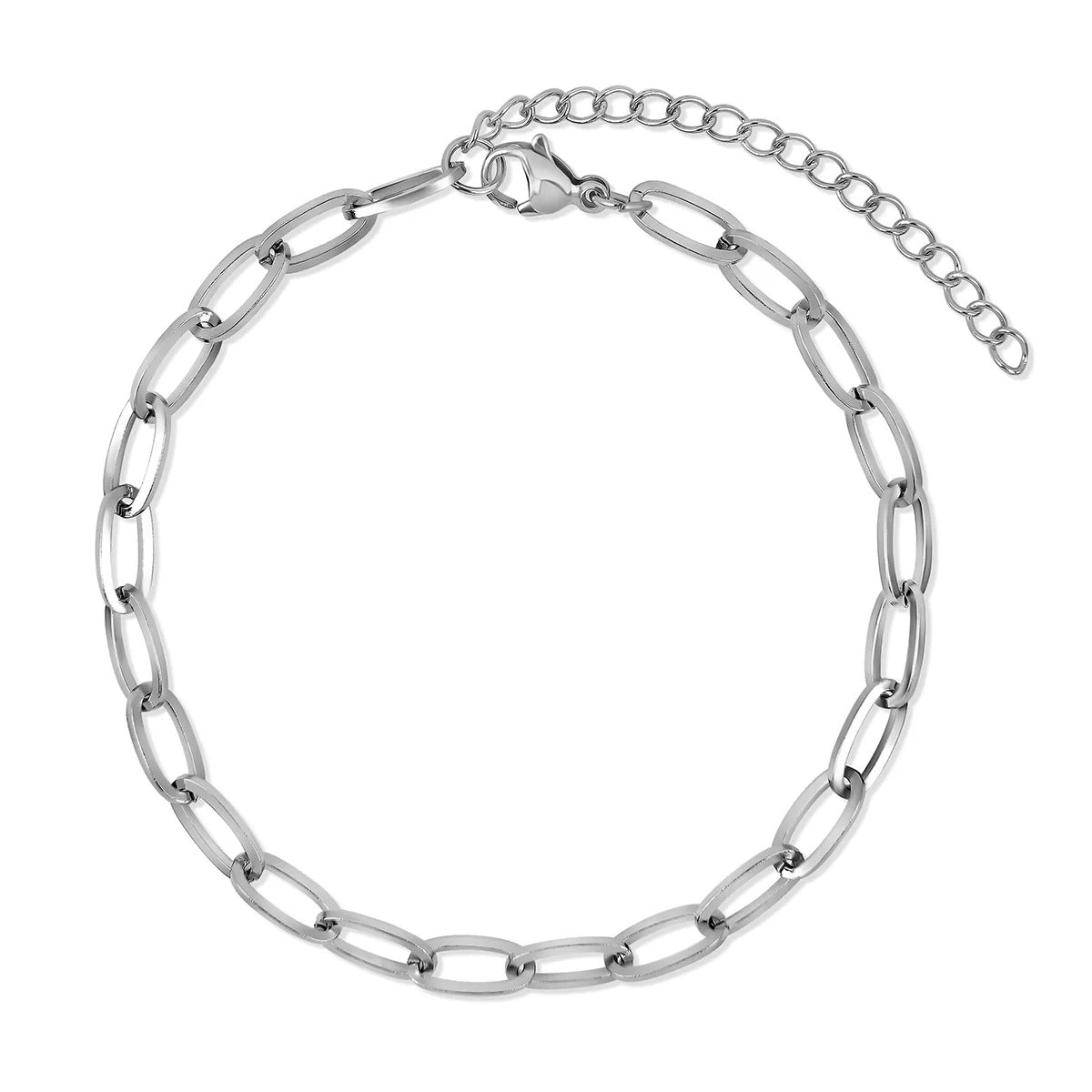 Set Elegance Bracelets and Knot Bangle in Silver – Meiva bracelet view 6