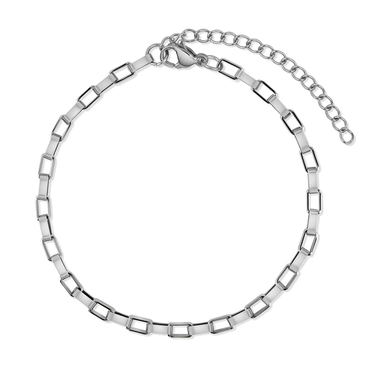 Set Elegance Bracelets and Knot Bangle in Silver – Meiva bracelet view 7