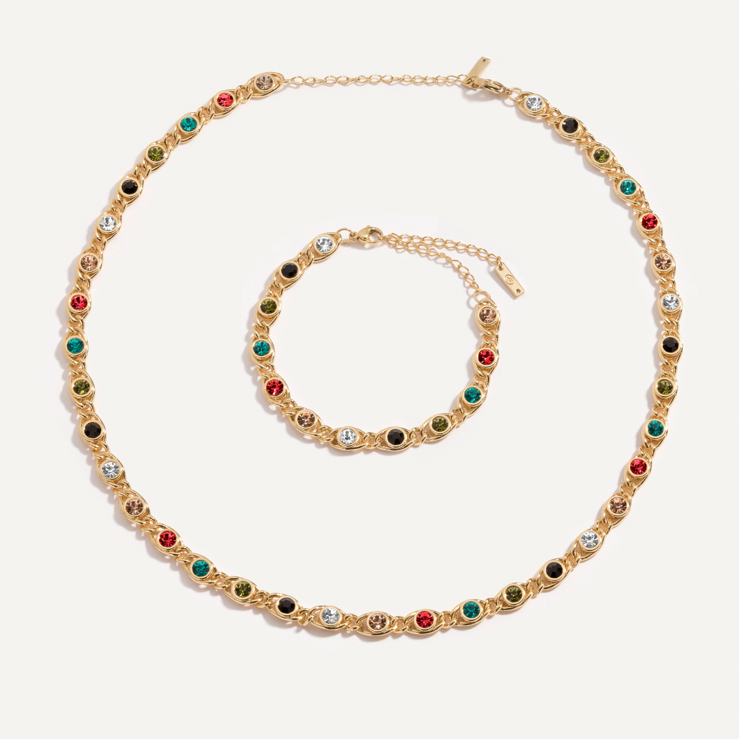 Set Chloe 18K Gold Plated in 18K gold-plated – Meiva jewelry