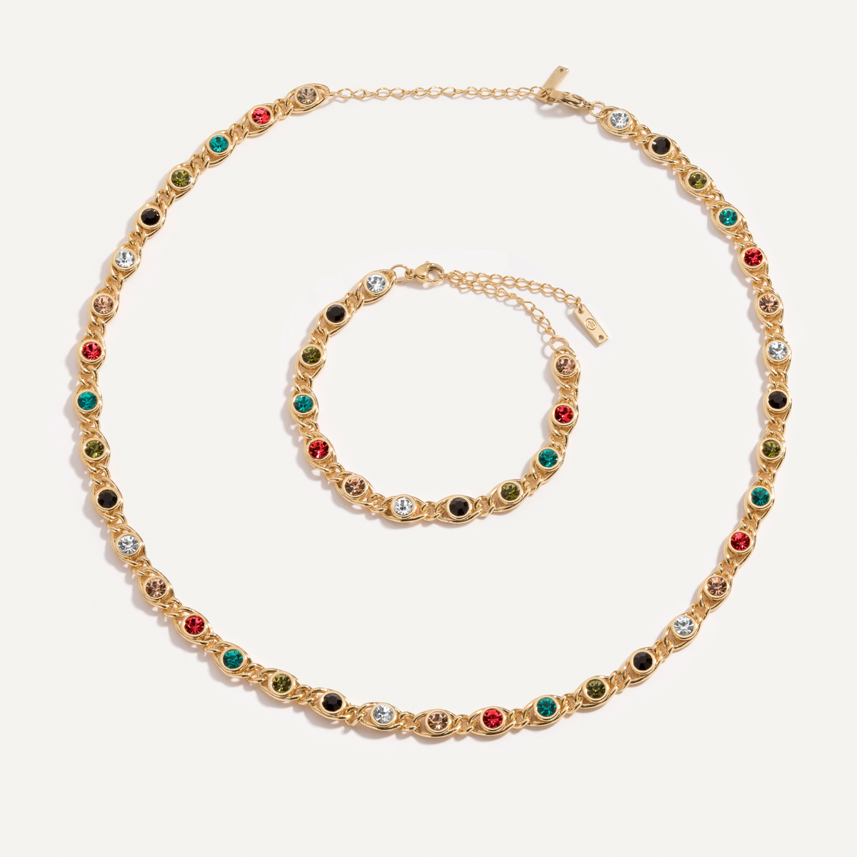 Set Chloe 18K Gold Plated in 18K gold-plated – Meiva jewelry