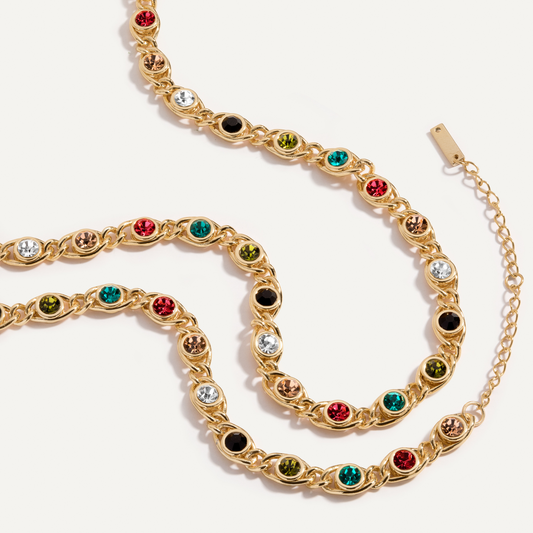 Set Chloe 18K Gold Plated in 18K gold-plated – Meiva jewelry view 2